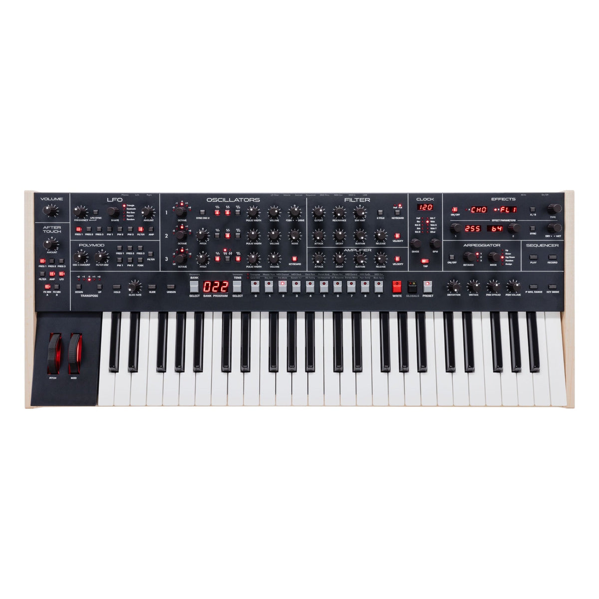 Sequential Trigon-6 Six Voice Analog Poly Synthesizer